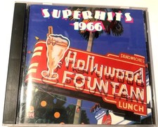 Time Life : Super Hits 1966(CD) DISC + F/B CVR ART - NO CASE - VG picture