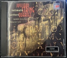 ‘Intimate Letters’ by Juilliard String Quartet  (1996 CD Sony) Berg, Janacek picture