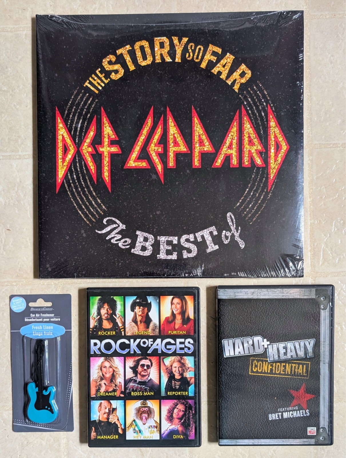 The Story So Far: BEST OF DEF LEPPARD LIMITED EDITION DOUBLE Vinyl Record LP