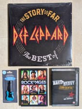 The Story So Far: BEST OF DEF LEPPARD LIMITED EDITION DOUBLE Vinyl Record LP picture