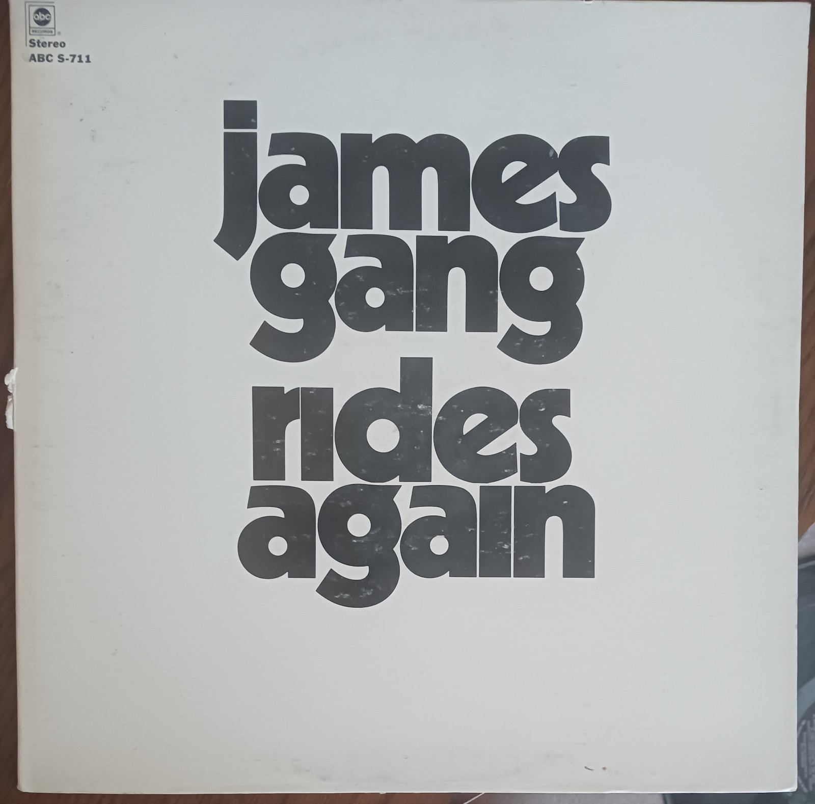 JAMES GANG - RIDES AGAIN - 1970 ABC RECORDS VINYL ALBUM  - (VG/VG)