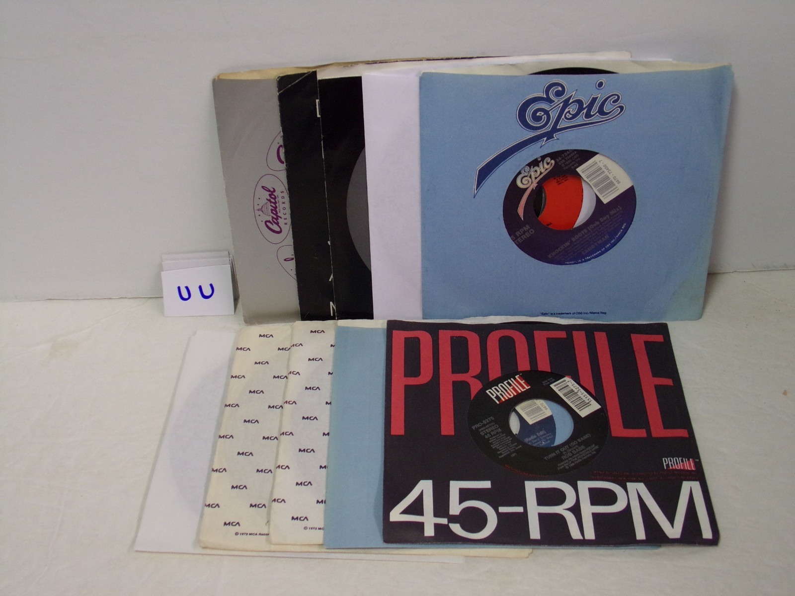 Hip Hop Lot of 10 - 45 RPM Records
