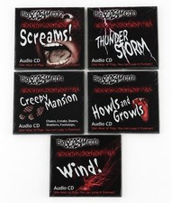 BIG SCREAM ENVIRONMENT FX VOL 2-4, 6 & 8 - CD LOT 5 CDs HALLOWEEN HORROR FILM picture