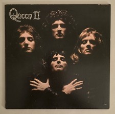 Queen II Vintage EARLY PRESS Vinyl LP Record VG+ MEGA RARE Freddie Mercury picture