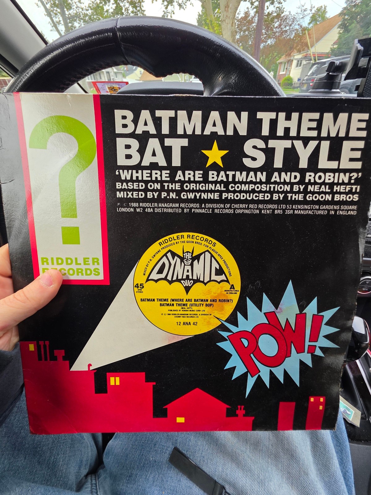 The Dynamic Duo Batman Theme Bat Style 12\