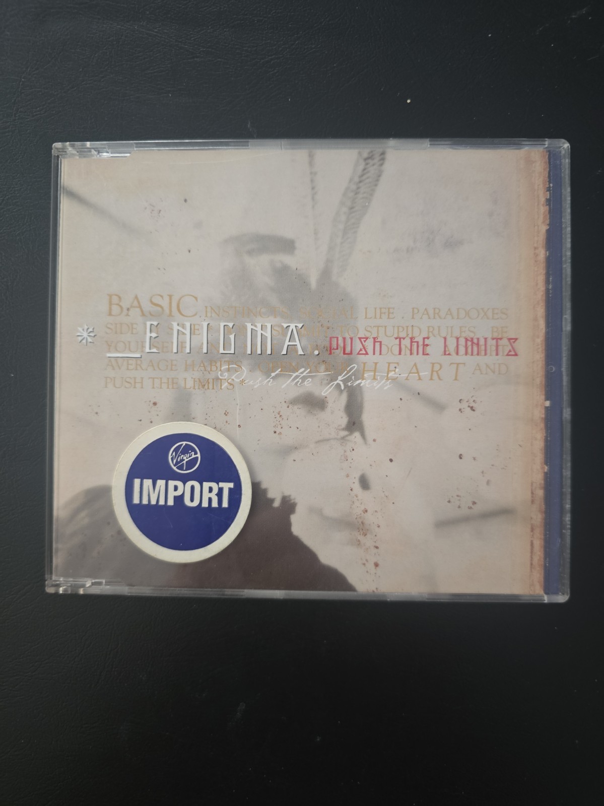 ENIGMA - Push The Limits - CD - Single Import- RARE FAST SAFE SHIP Best Price 
