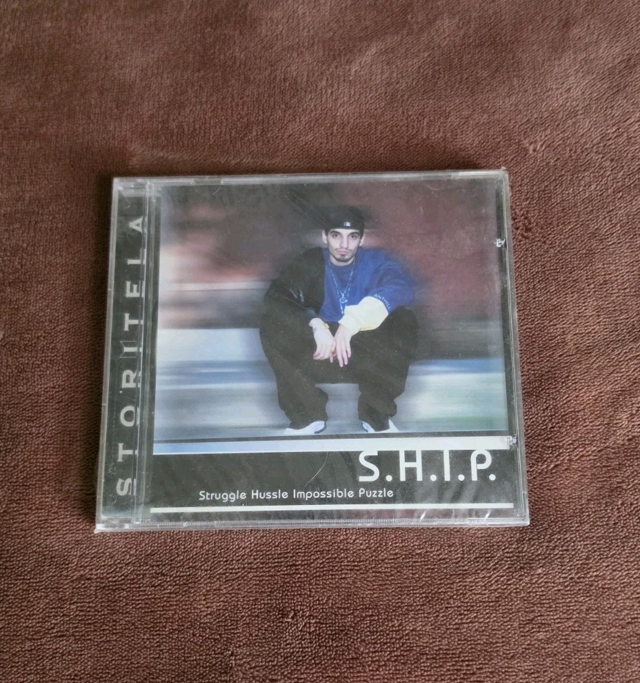 STORITELA – S.H.I.P. STRUGGLE HUSSLE IMPOSSIBLE PUZZLE CD MEGA RARE NEW SEALED 