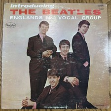 The Beatles Introducing The Beatles VJLP 1062 Mono LP VG 63-3402/03 - VG/VG picture
