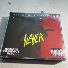 Slayer Live Decade Of Aggression 2 CD Original 1991 Def American picture