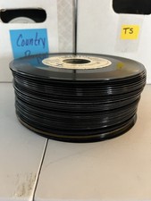 Lot of (40) Country Promo 45 RPM Records - DJ Copy, Demonstration, Audition Copy picture