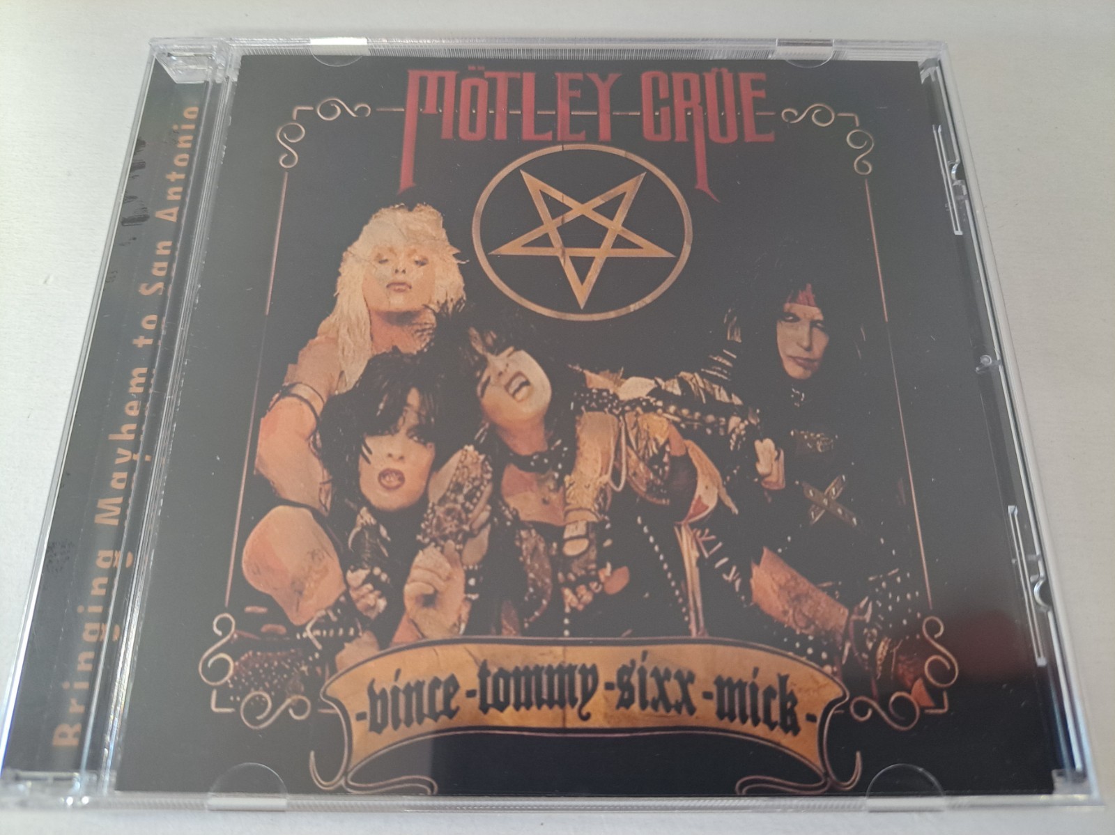 Motley Crue Mötley Crüe Bringing Mayhem To San Antonio New CD Hard Rock Glam