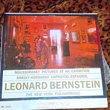Leonard Bernstein Moussorgsky Pictures/Rimsky Capriccio ML 5401 12