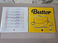 [Brand New] BTS Vinyl LP set, Dynamite + Butter, Bundle(2Pcs),  picture