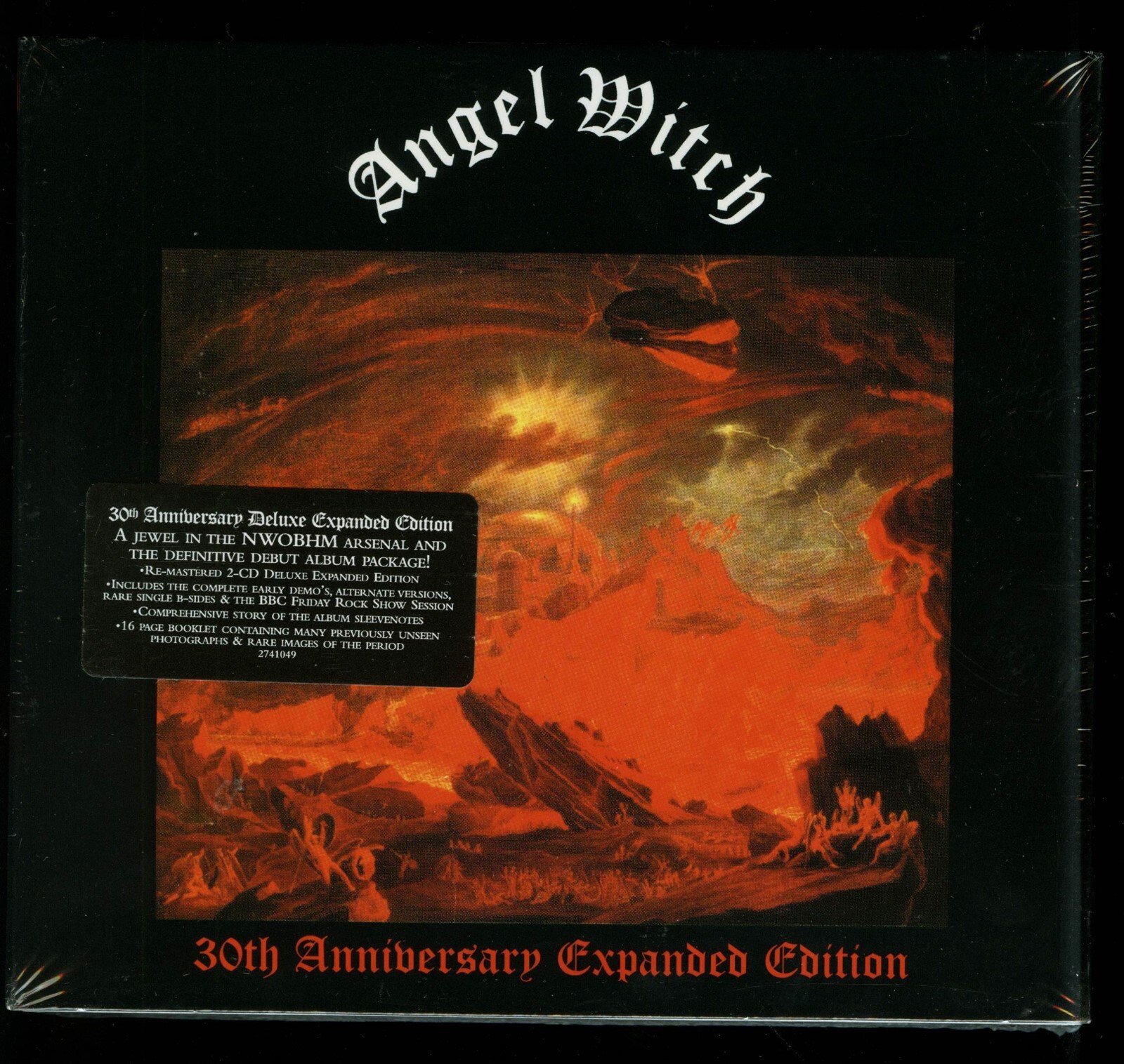 Angel Witch Self titled 1980 30th Anniversary Edition 2 CD new Sanctuary Records