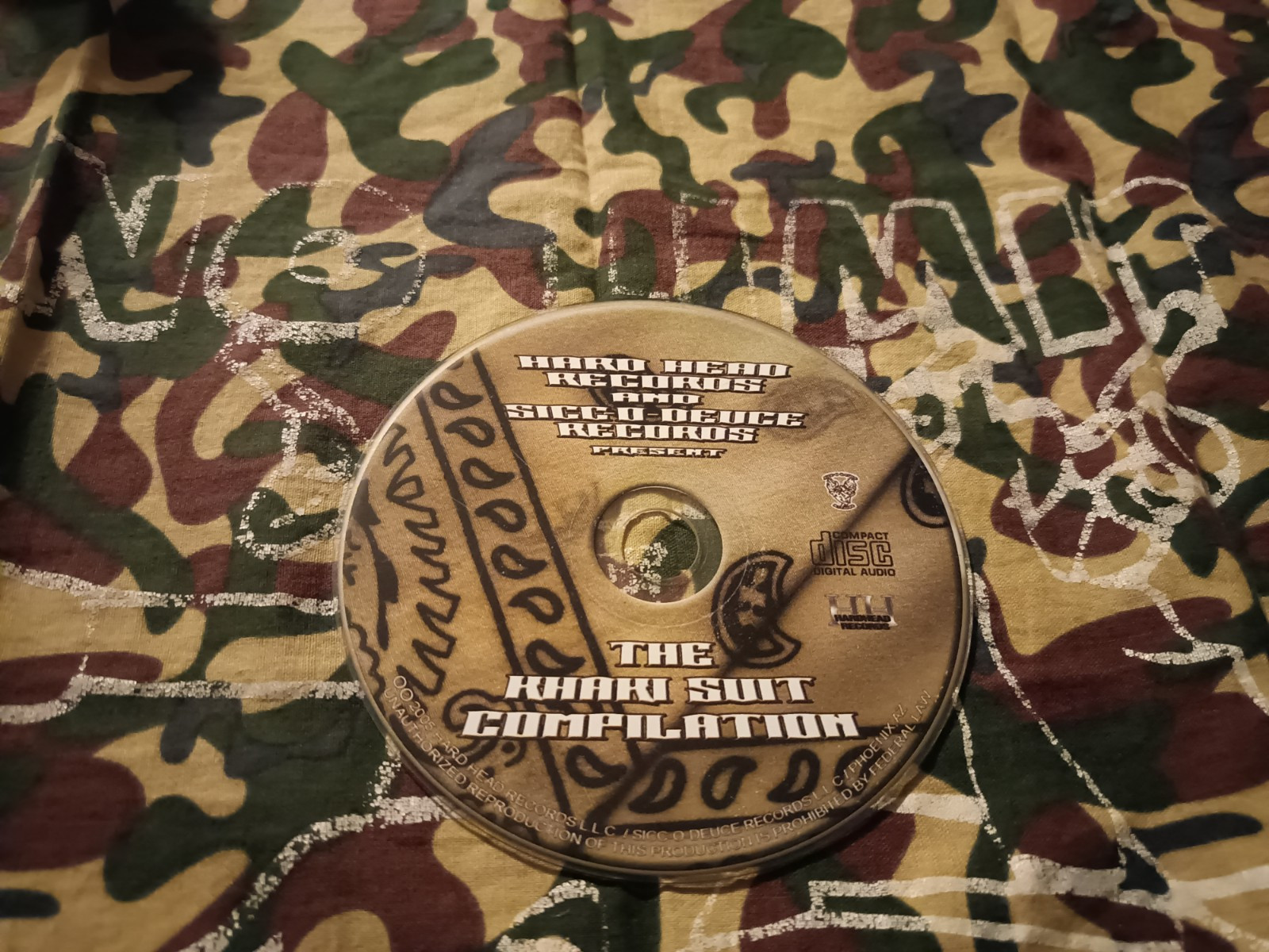 Sicc-o-deuce Hard Head Records The Khaki Suit Compilation Cd Super Rare PHX AZ 