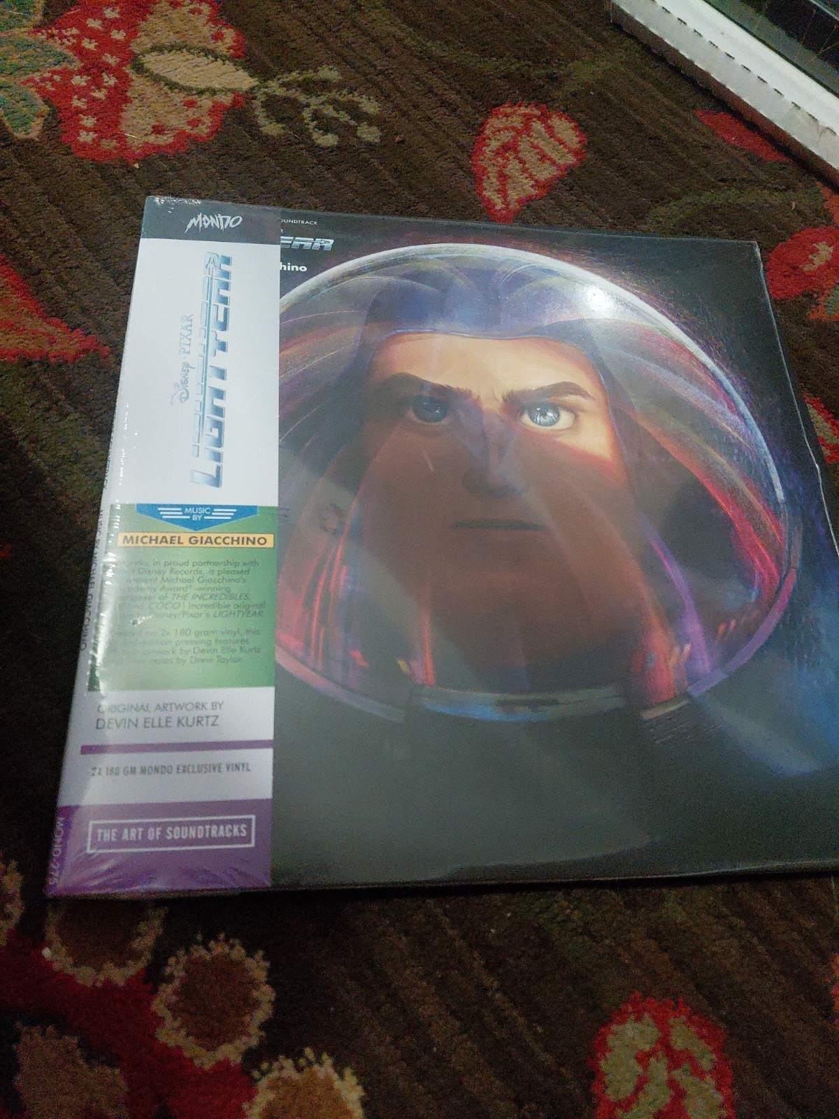 Disney Pixar Lightyear OST Splatter Colored Vinyl Mondo Exclusive 180 Gram