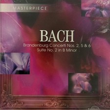 JOHANN SEBASTIAN BACH - BRANDENBURG CONCERTI / SUITE NO. 2 IN B MINOR CD 16 TRKS picture