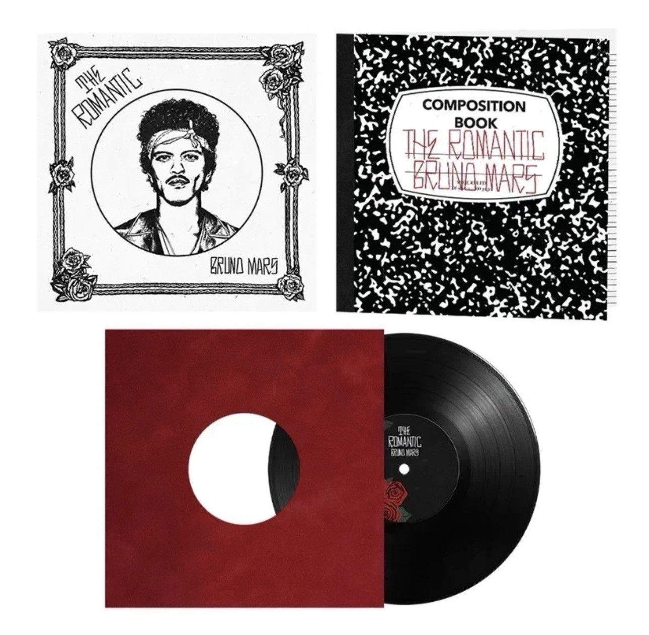 Bruno Mars THE ROMANTIC - FIRST PRESSING EDITION VINYL NUMBERED
