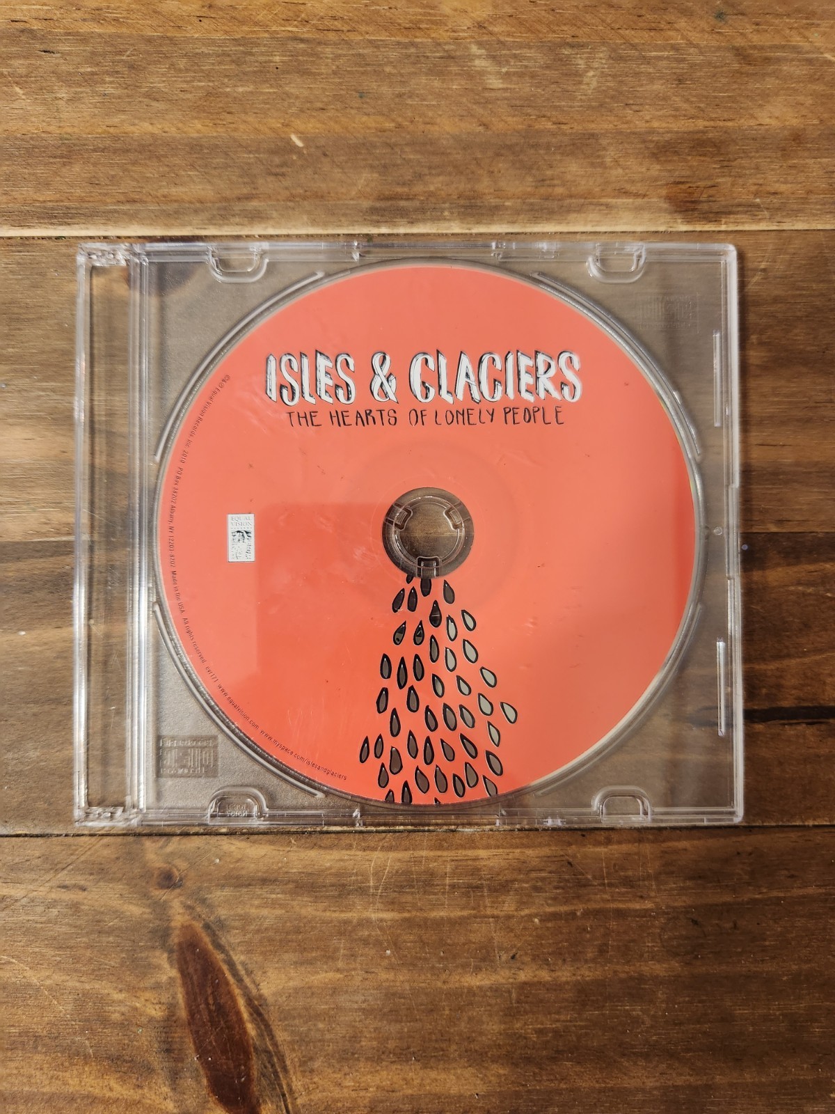Isles And Glaciers The Hearts Of Lonely People Cd 💿 Resurfaced Cleaned Tested