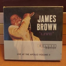 James Brown Live at the Apollo Volume II CDs Polydor 2001 Deluxe Live Recording picture