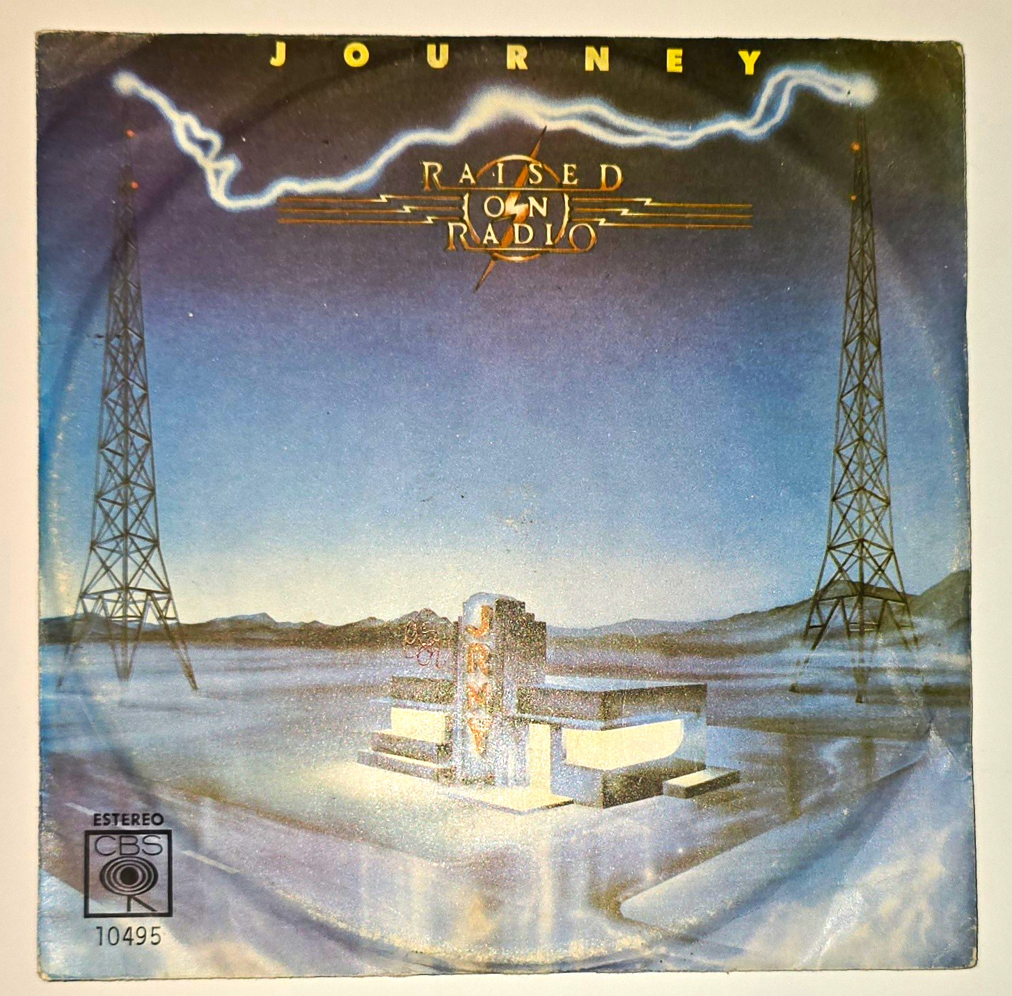 Journey Raised on Radio Discos CBS 1986 BOLIVIA 7\