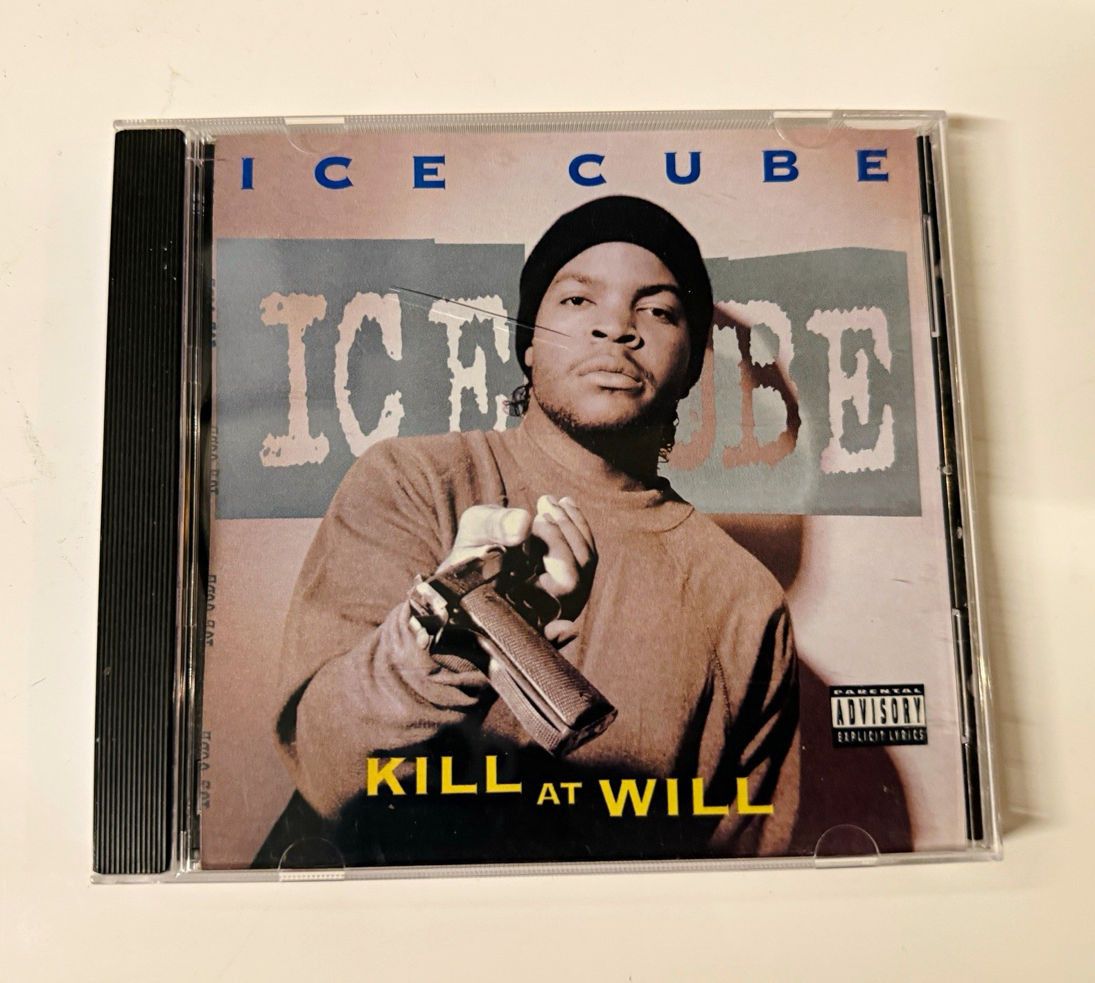 Ice Cube Kill At Will 1990 Priority Records CD EP Parental Advisory Jewel Case