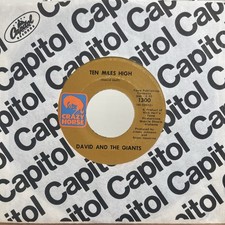 David & The Giants – Ten Miles High • Original Capitol 45 • Northern Soul • VG+ picture