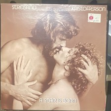 Barbra Streisand & Kris Kristofferson A Star Is Born Columbia LP Stereo picture