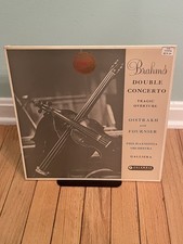 Brahms Double Concerto- Oistrakh & Fournier,/Philharmonia Orch, Col SAX 2264 lp picture