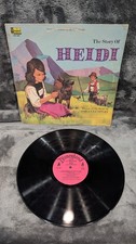Original Pressing, 1968, Walt Disney's The Story of Heidi, LP, Vinyl, US, Disney picture