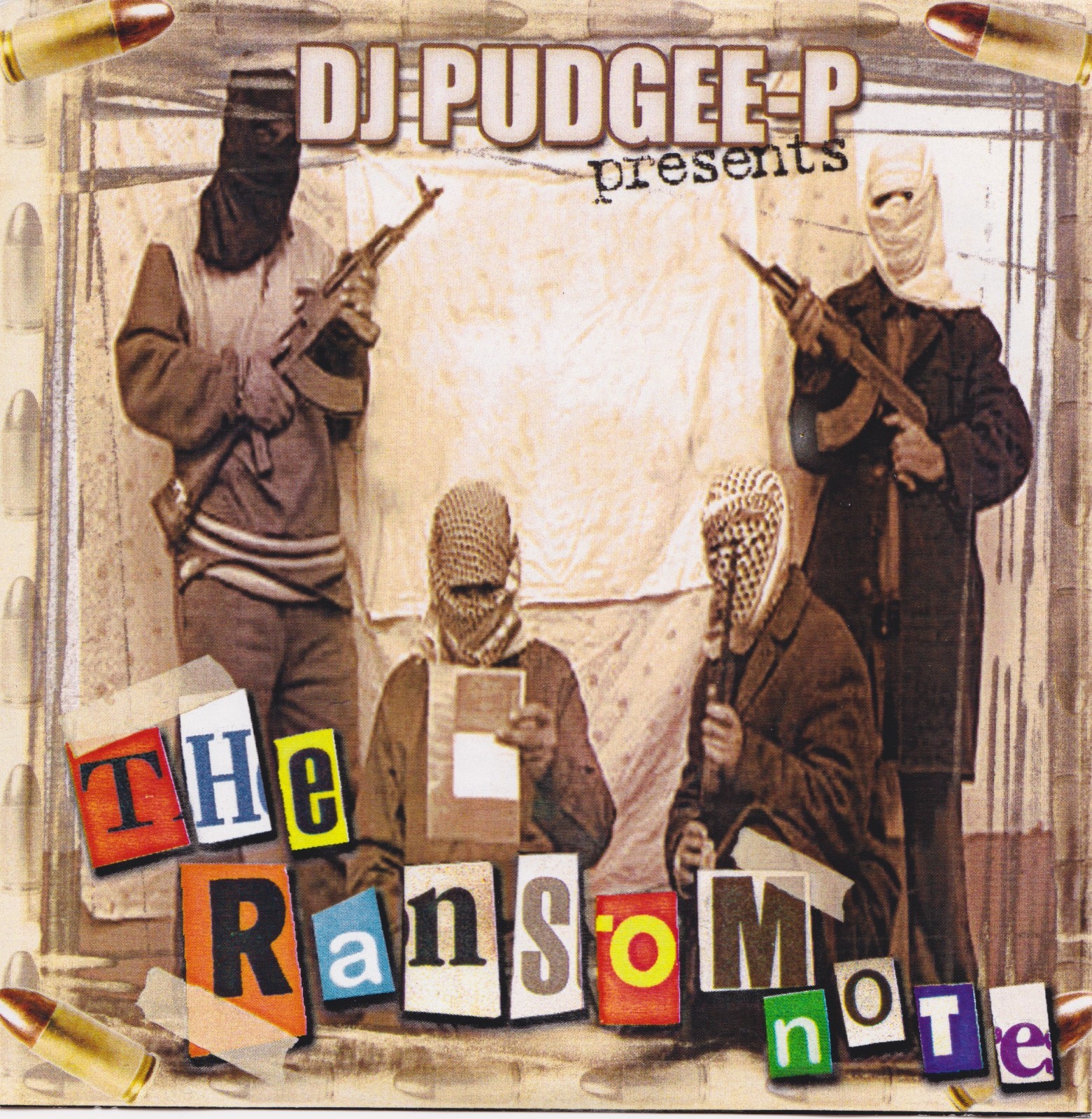 DJ PUDGEE P THE RANSOM NOTE PT. 1 STACK BUNDLES NYC MIXTAPE MIX CD PROMO