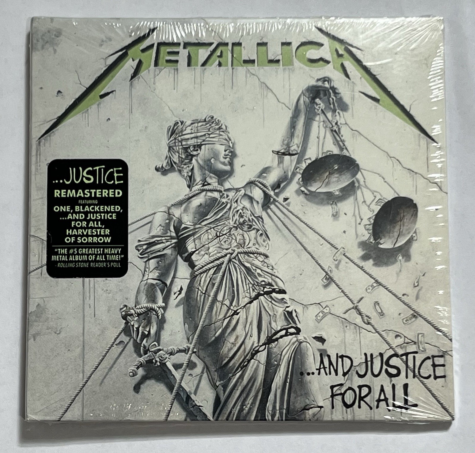 NEW Sealed Metallica And Justice For All CD - Remastered 🔥
