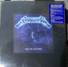 NEW & SEALED  METALLICA - RIDE THE LIGHTINING Deluxe Boxset (3-LP/6-CD/DVD )2016 picture