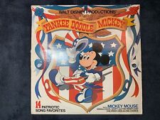 Walt Disney Productions Yankee Doodle Mickey 1980 Vintage Vinyl Record LP picture