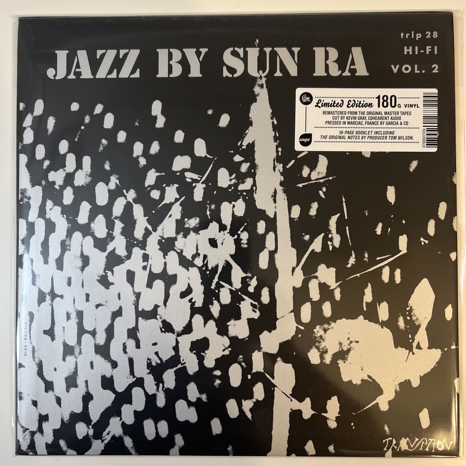Jazz by SUN RA Vol. 2 Sam Records Transition 180g Vinyl LP limited Edition New