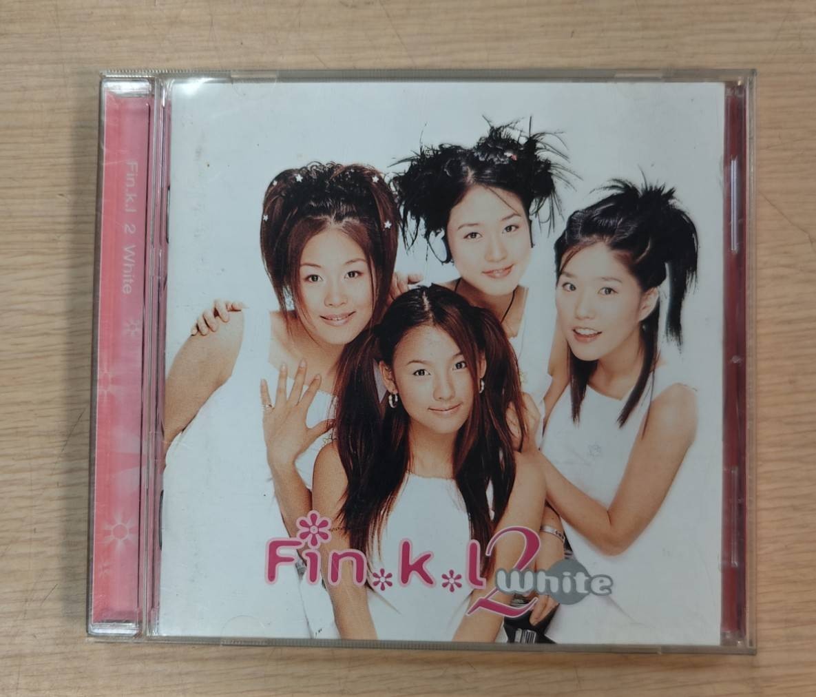 Fin.K.L White 2nd Album Taiwan Press CD 1999 K-Pop Lee Hyori OOP
