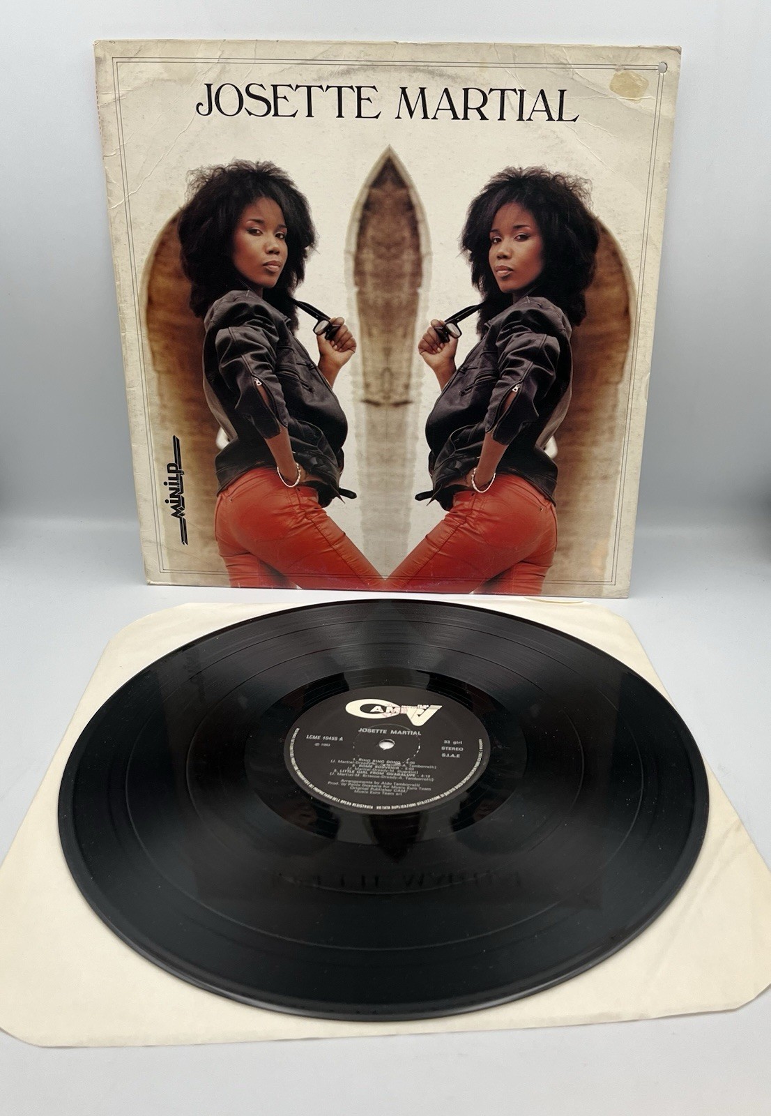 Vintage 1984 Josette Martial Self Titled JMP Records Vinyl LP 12 Inch LCME 10455