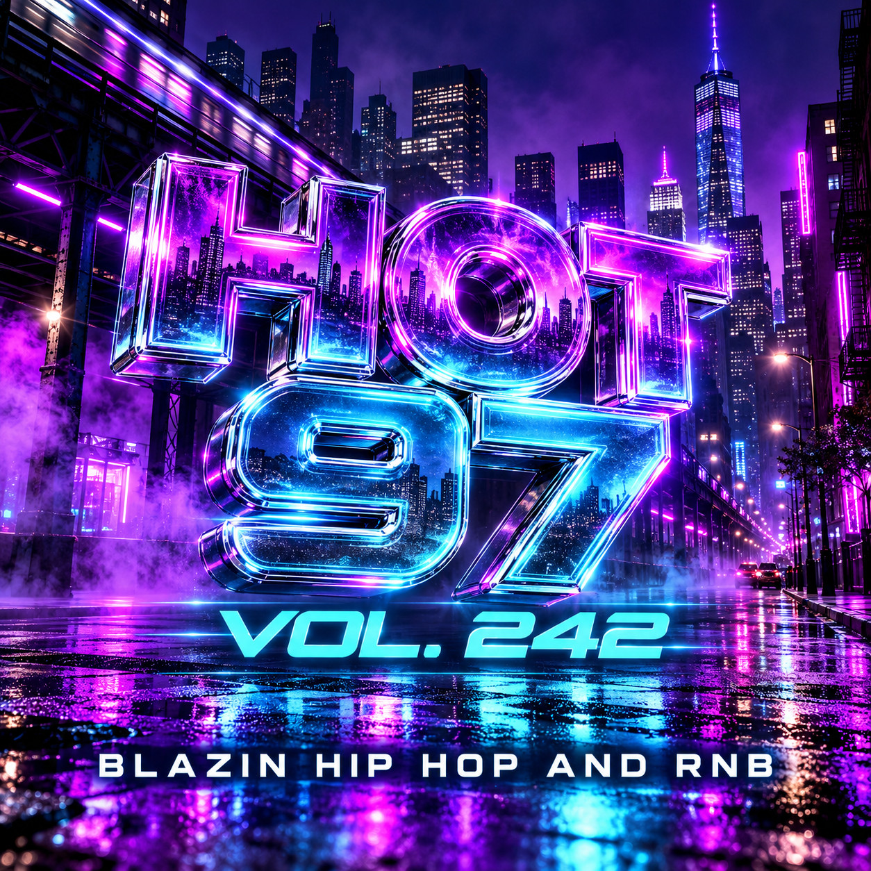 Hot 97 Vol. 242 – Hip-Hop & R&B Mix – DJ Mixtape CD – Fast Shipping