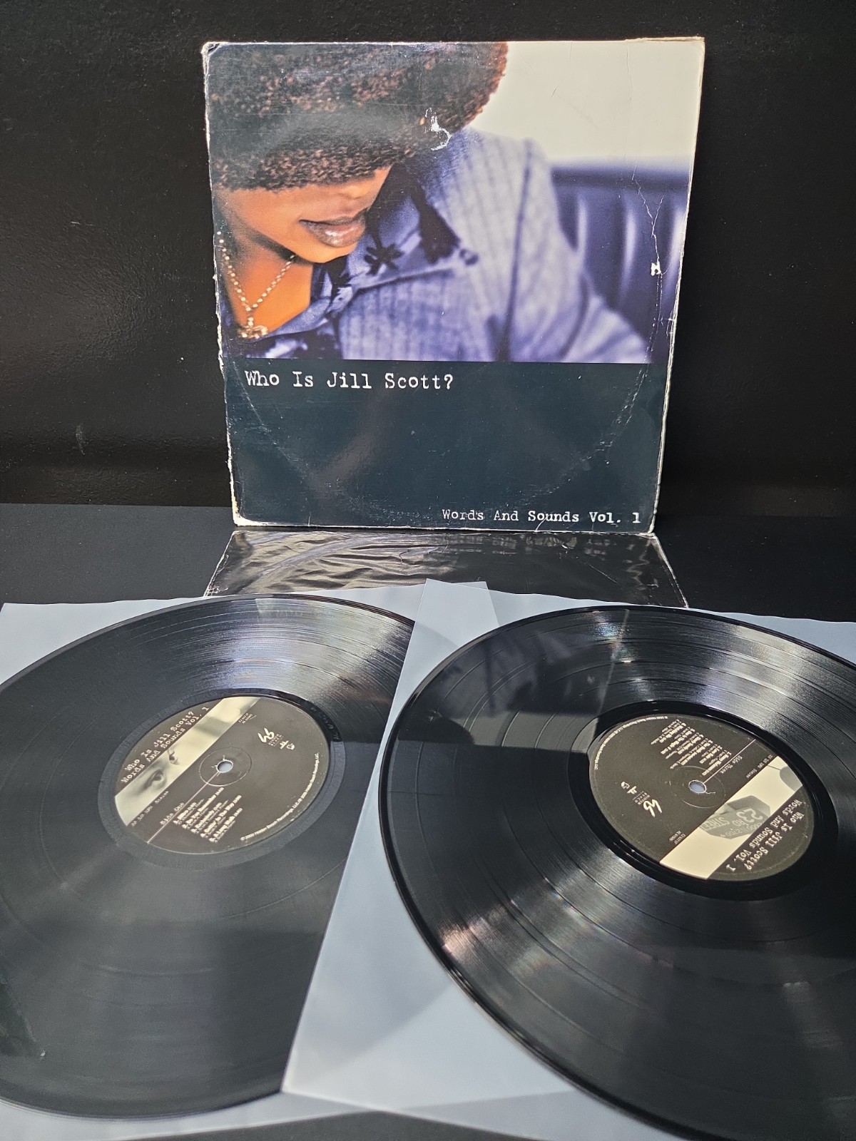 Who Is Jill Scott? Words And Sounds Vol 1 Lp Vinyl 2000 1st PROMO Press VG-