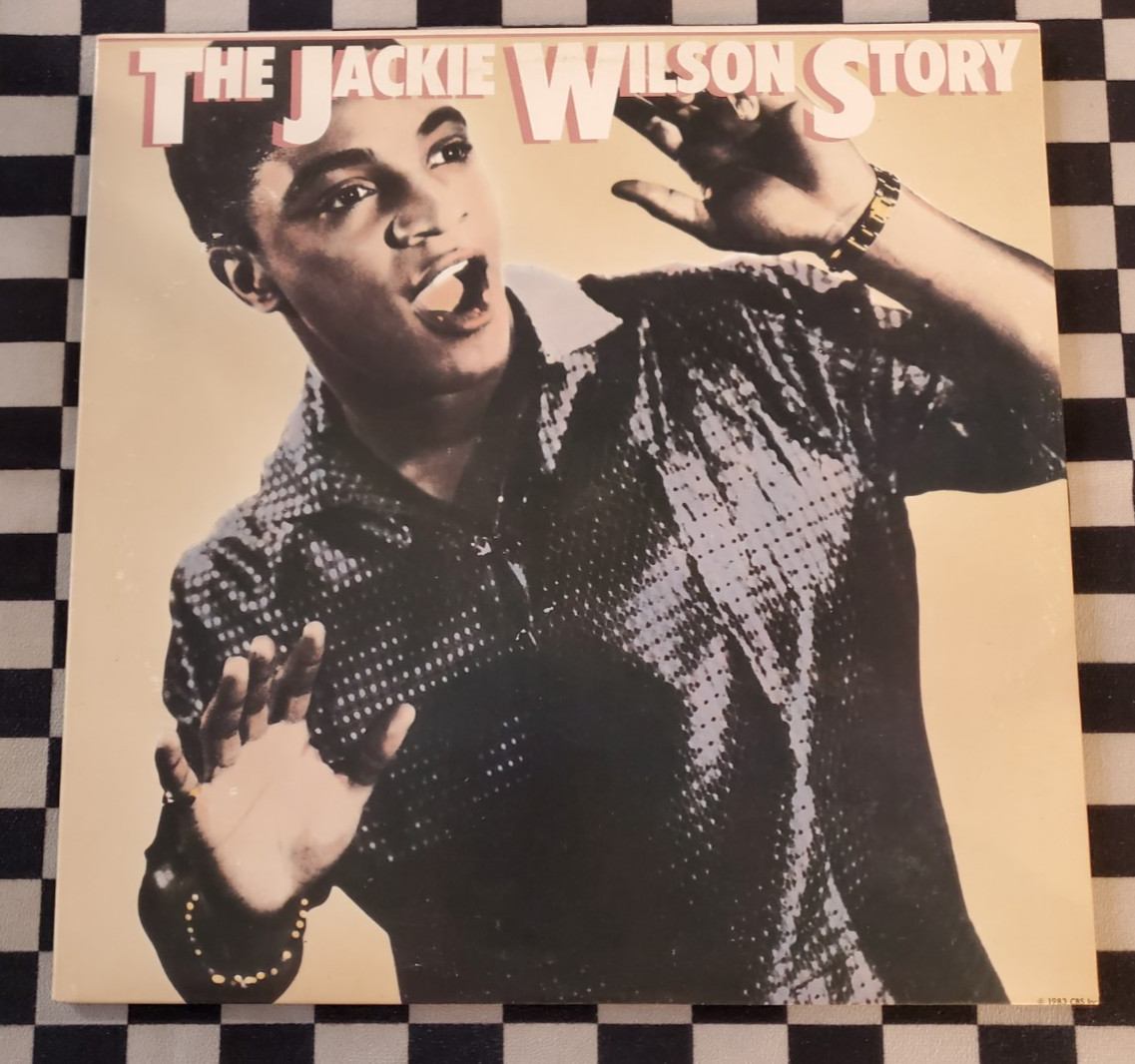 The Jackie Wilson Story 2xLP by Jackie Wilson vinyl 1983 VG+ EG38623 Epic
