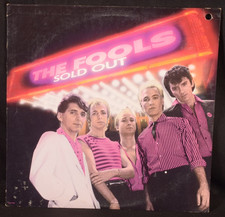 THE FOOLS LP Sold Out 1980 Emi America vinyl 1980 Spnt The Rent Night Out picture