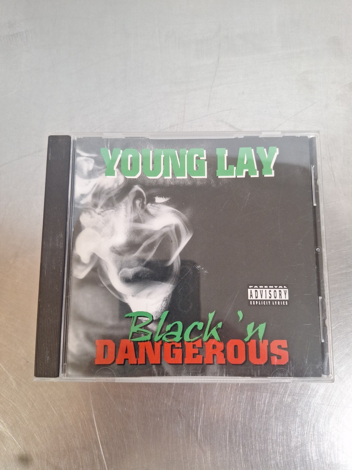 Young Lay ‎– Black \'N Dangerous CD Mac Dre Mac Mall 2 Pac Ray Luv Rare OOP,GFunk