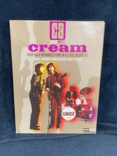 Cream Eric Clapton Ginger Baker Authorized Story DVD CD 2-Disc Deluxe Set picture