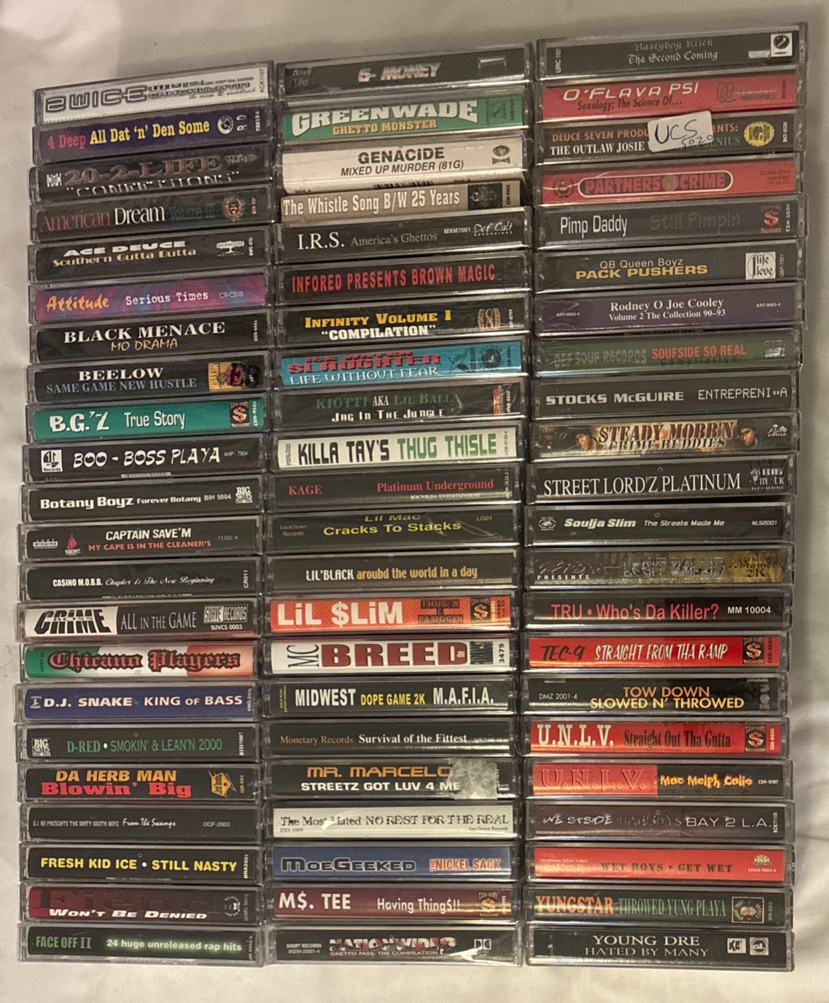 Huge Lot 66 Sealed Old Stock Rap/hip-hop Late 90s-early 2000s Tx/ Southern &more