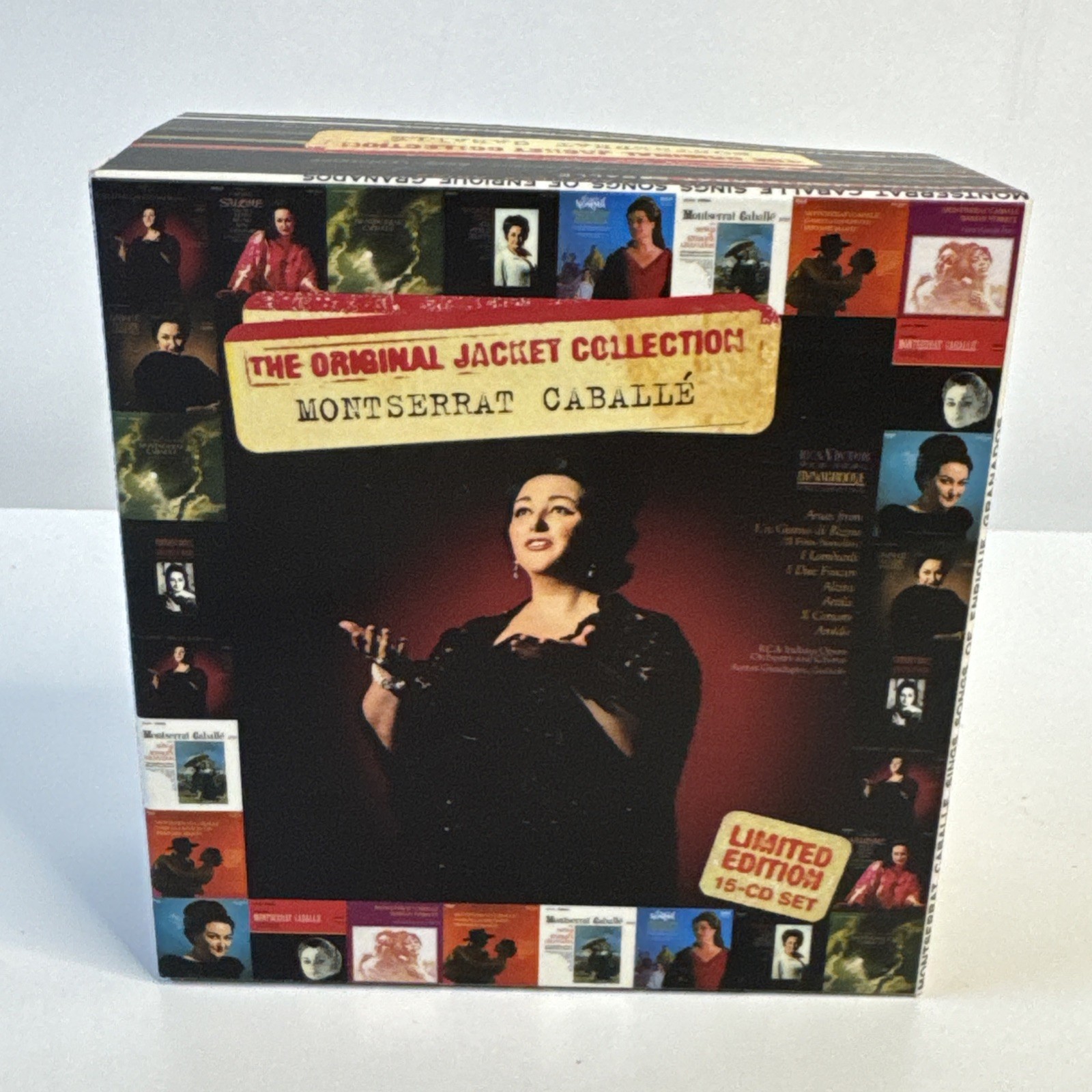 Montserrat Caballe - The Orginal Jacket Collection (Sony BMG 15-CD Set) MINT