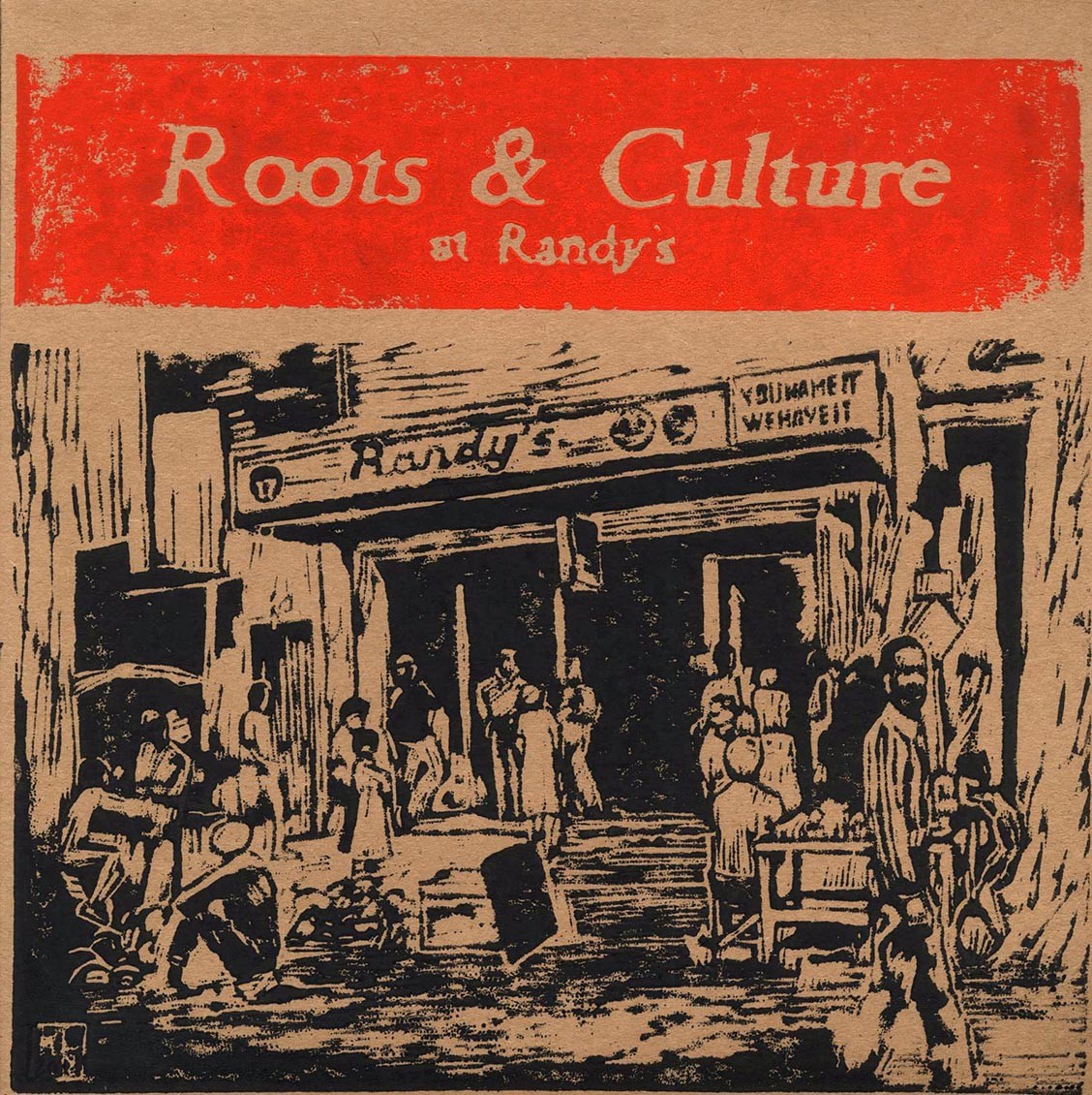Various - Roots & Culture At Randy\'s (numbered) (silkscreen) [New Vinyl LP]