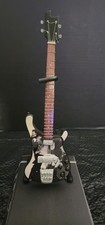 Miniature Bass Guitar For MOTORHEAD LEMMY KILMISTER GIFT Memorabilia FREE STAND picture