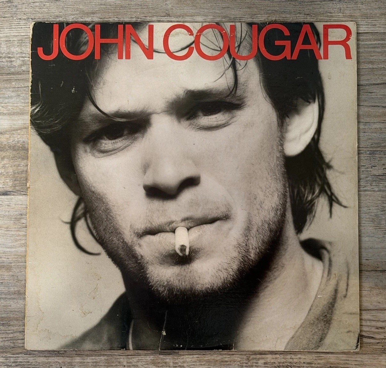 John Cougar – John Cougar - 1979 - Riva RVL-7401 Vinyl LP Good