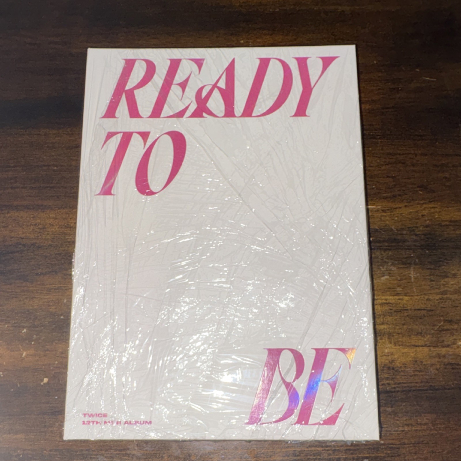 TWICE READY TO BE 12th Mini Album CD Photobook Package Pink/White (2023)