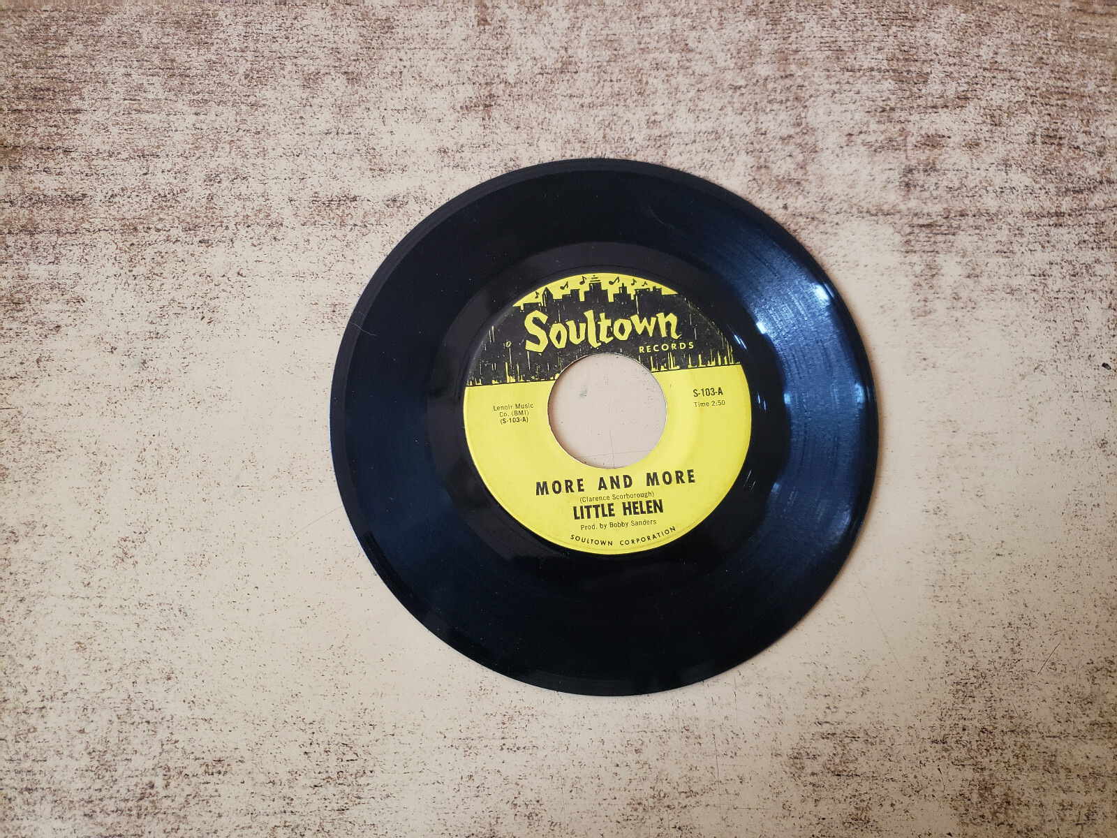 1960s VG+ Little Helen – The Richest Girl /MORE AND MORME 103 45